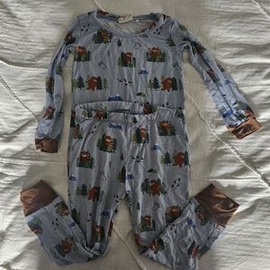 Bamboo Toddler Pajamas Bigfoot